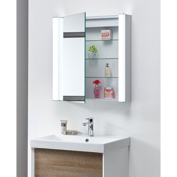 Alto 600 x 650 x 152mm Mirrored Cabinet